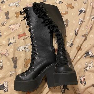 Killstar Bloodletting Platform Boots